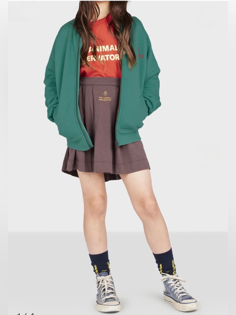 The Animals Observatory Zebra Sweatshirt Size 10